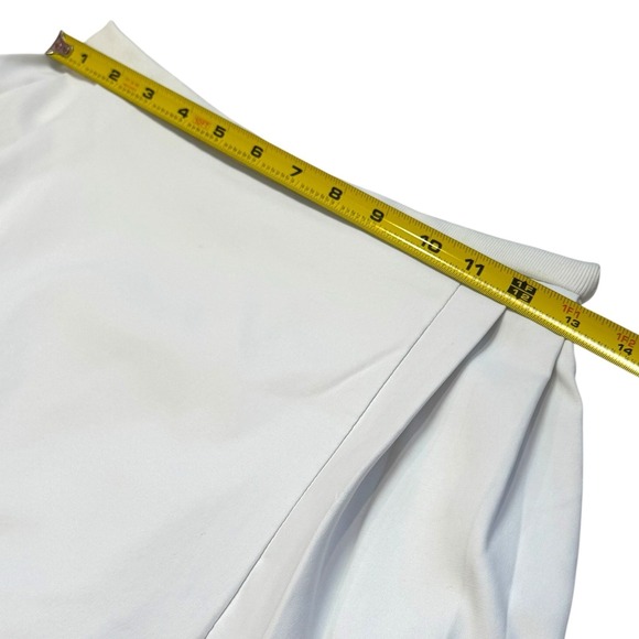 J.Lindeberg Sierra Pleat Golf Tennis Skirt White Athletic Comfort Preppy XS - Picture 10 of 11